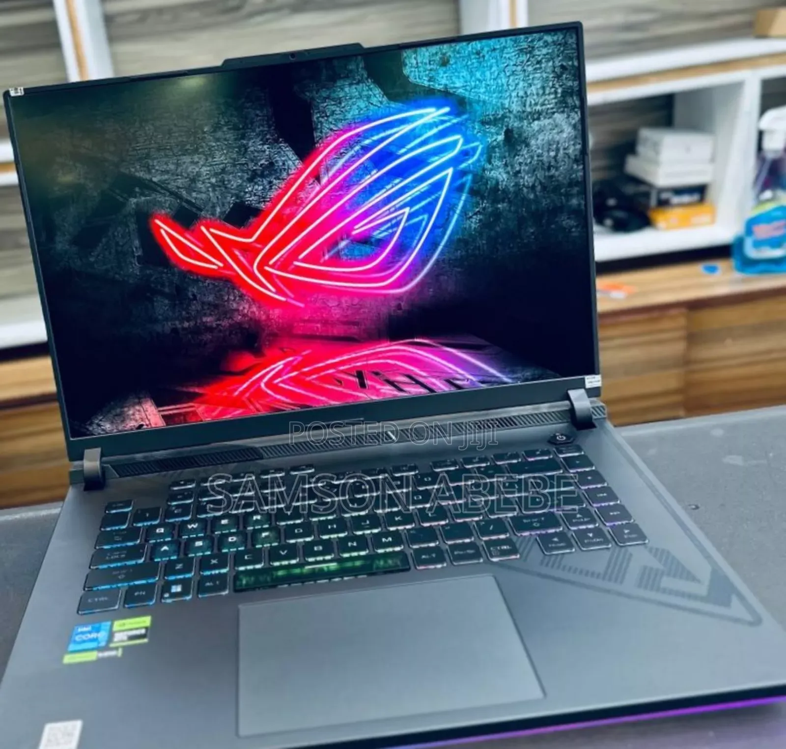 New Laptop Asus ROG Strix G16 G614 16GB Intel Core I7 SSD 1T