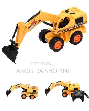 Photo - Kidslour Remote Controlled Rechargeable Excavator Truck
