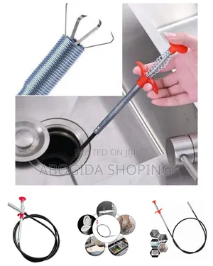 Long Drain Cleaning Spring Cable – 1.60m