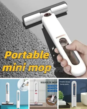 Photo - Portable Mini Mop for Effortless Cleaning