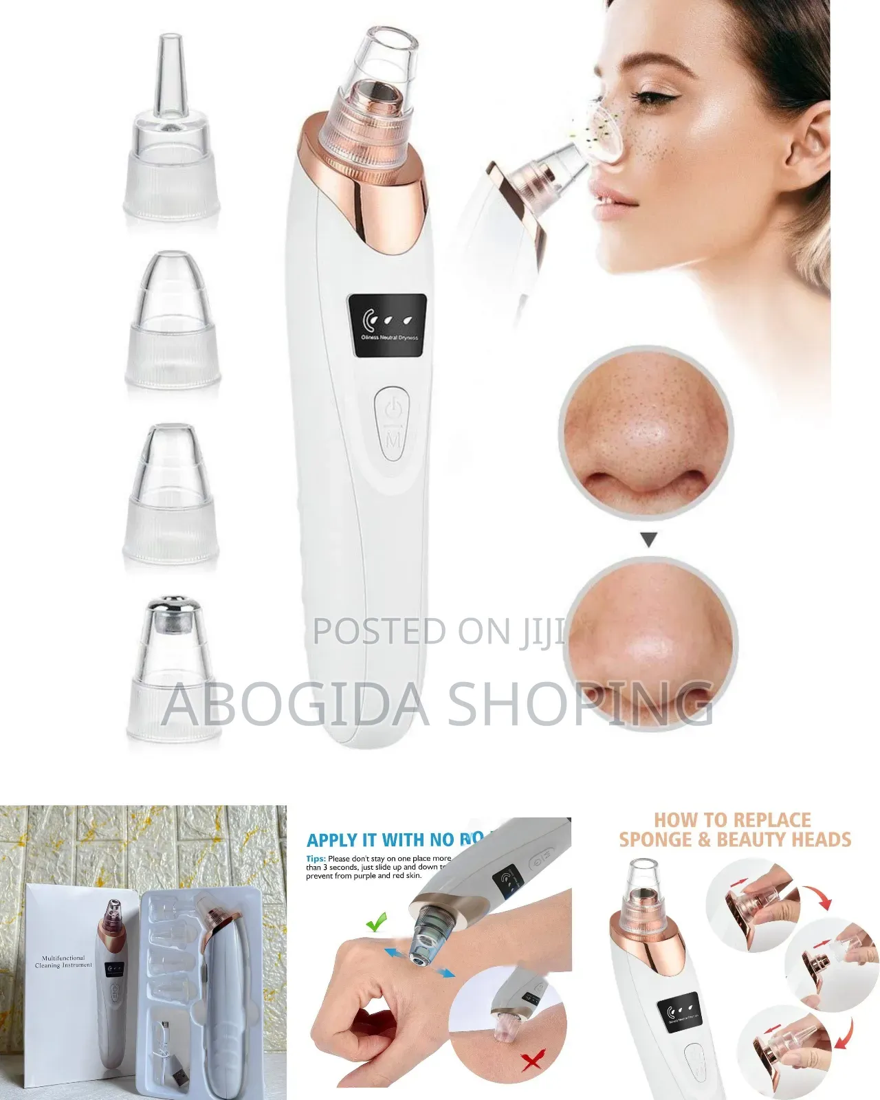 Multifunctional Blackhead Remover