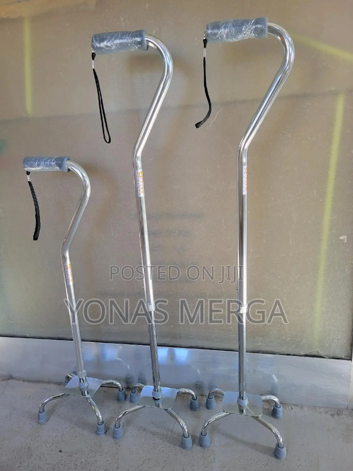 Walking Stick ፶叟quad Canes Have Adjustable Height Settings