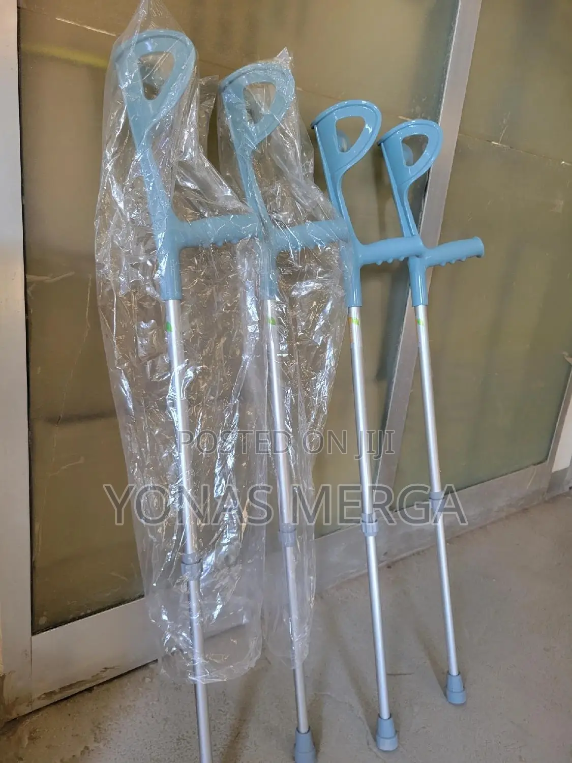 1pair Aluminum Forearm Crutches፴片provides Support for Elbow