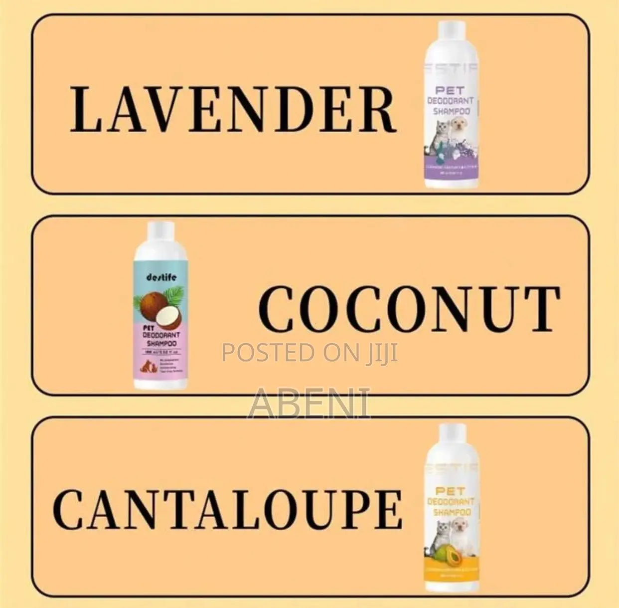 Pet Bathing Shampoos 100ml