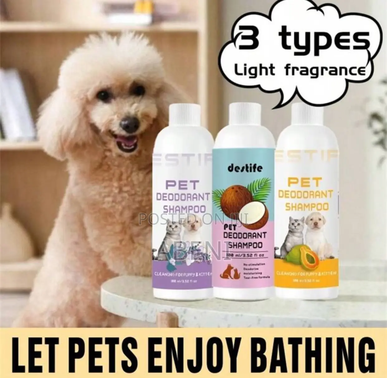 Pet Bathing Shampoos 100ml