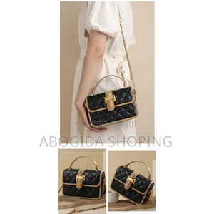 Classic Brown Leather Handbag