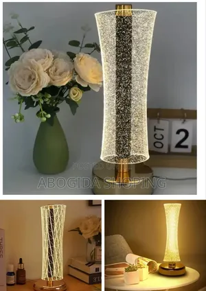 Photo - LED Crystal Night Lamp