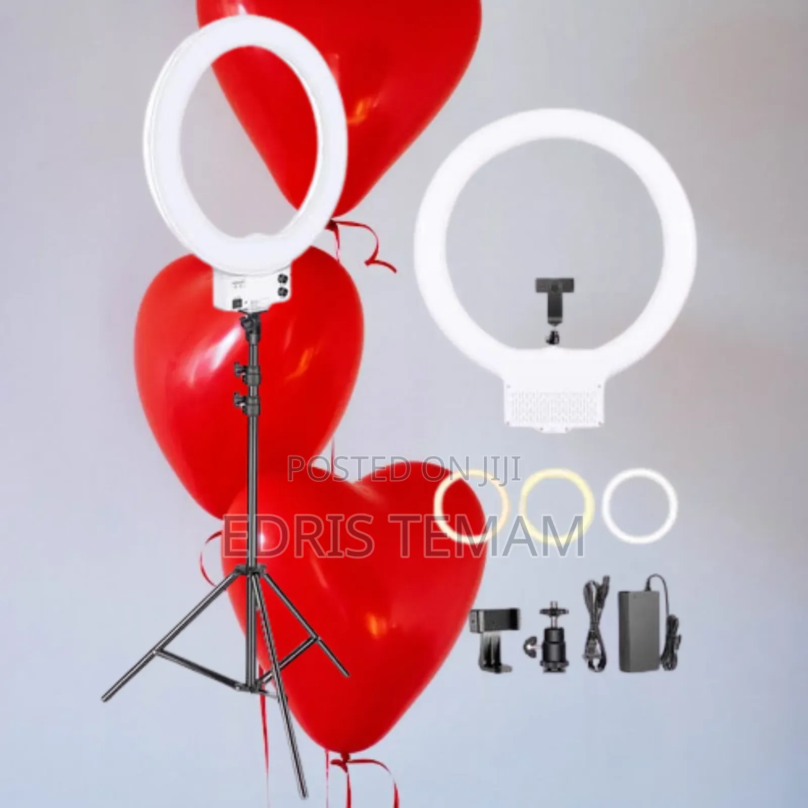 14" Ring Light With Adjustable Lighting