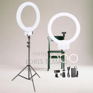 Photo - Portable 14- Inch Ring Light for Photos