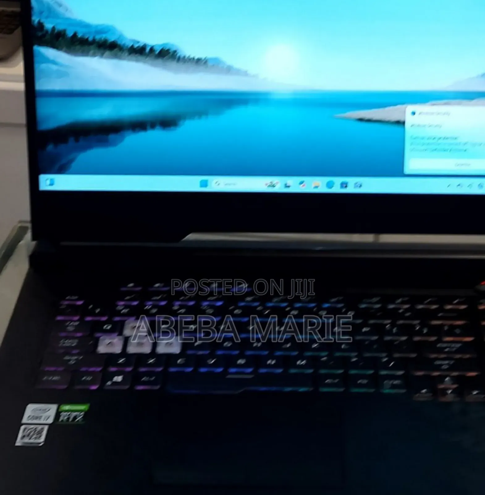 New Laptop Asus ROG Strix G15 16GB Intel Core I7 SSD 512GB