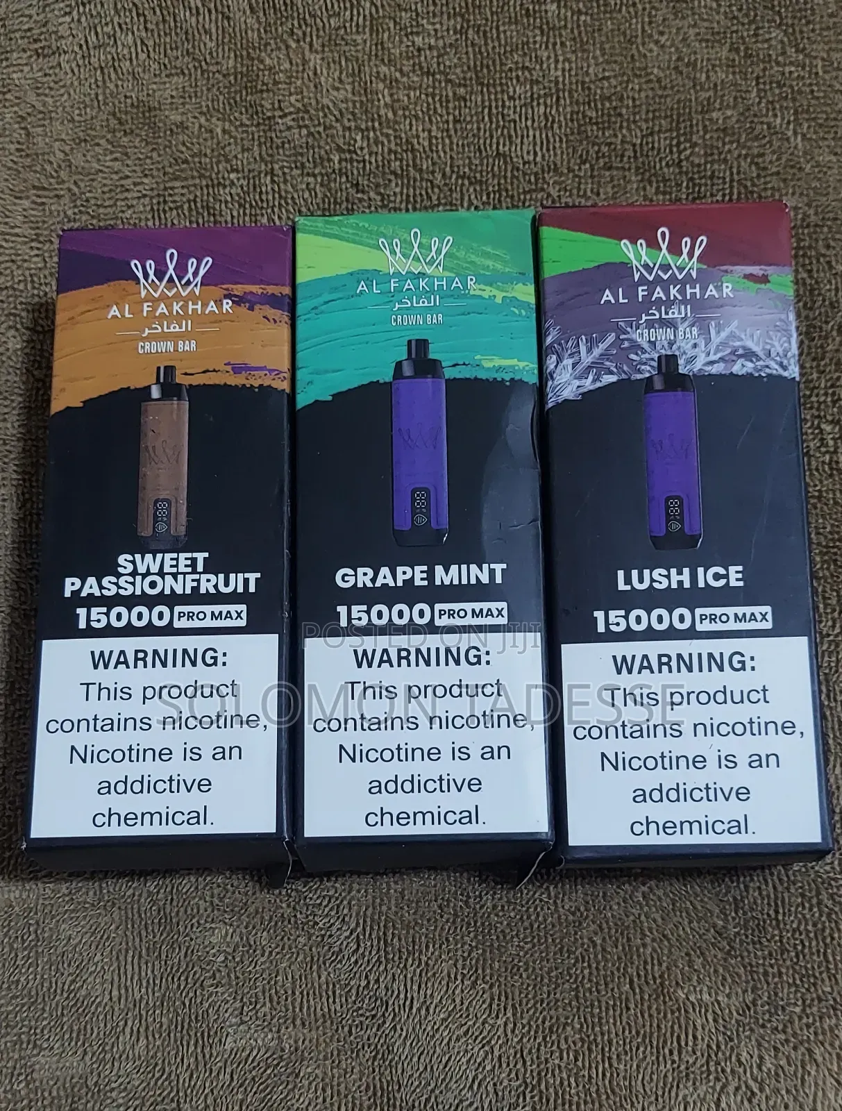 ክራውንባር ቬፕ 15000ፓፍ