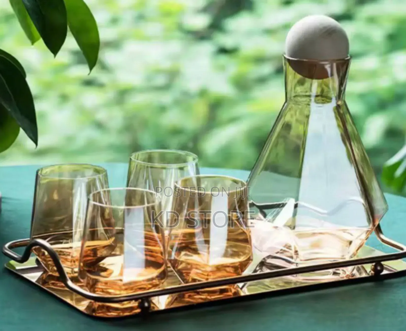 Nordic Geometric Crystal Glasswares
