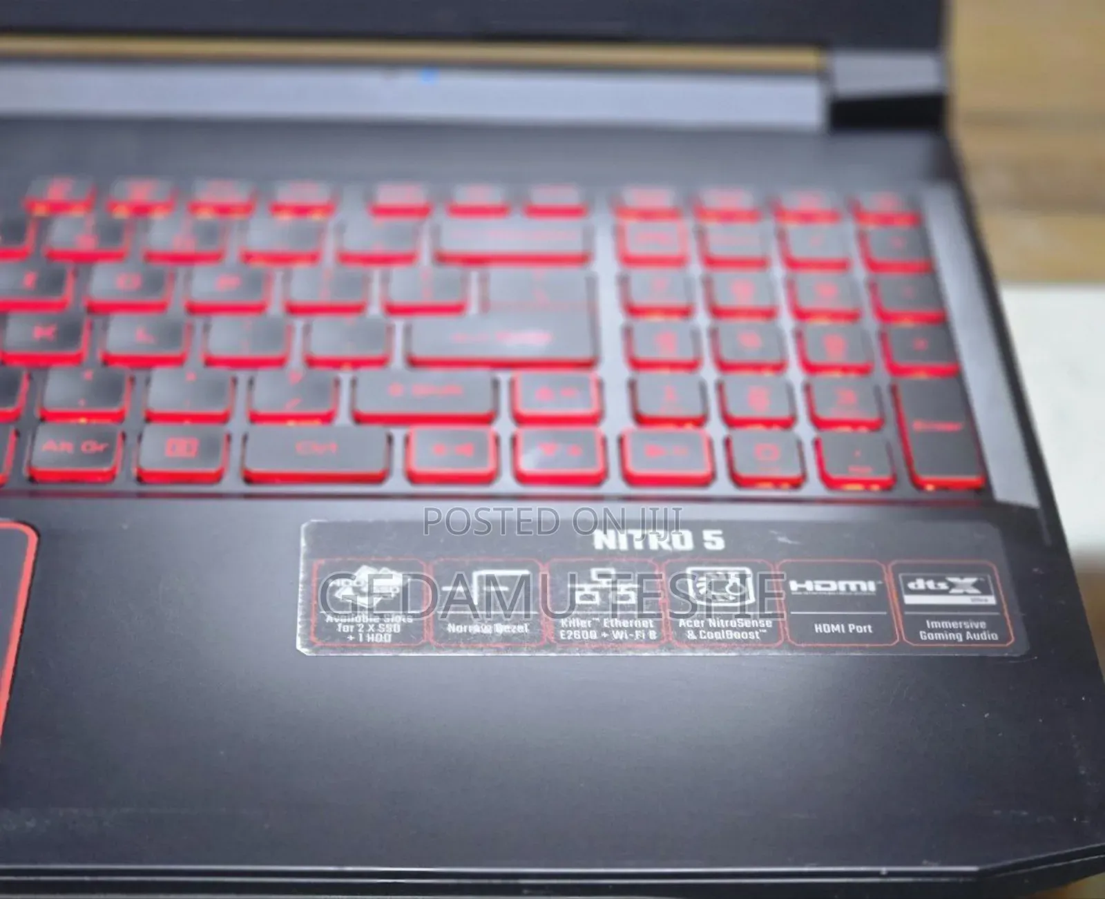 New Laptop Acer Nitro 5 16GB Intel Core I5 SSD 256GB