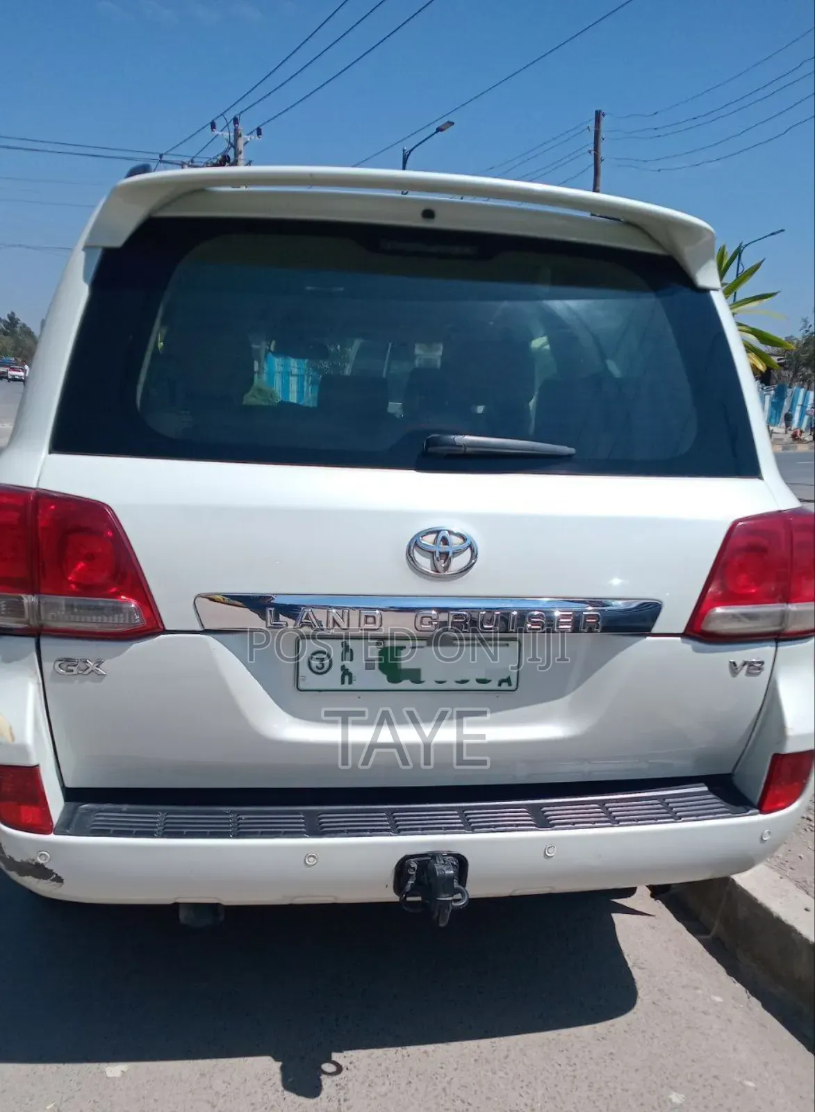 Toyota Land Cruiser 2008 White