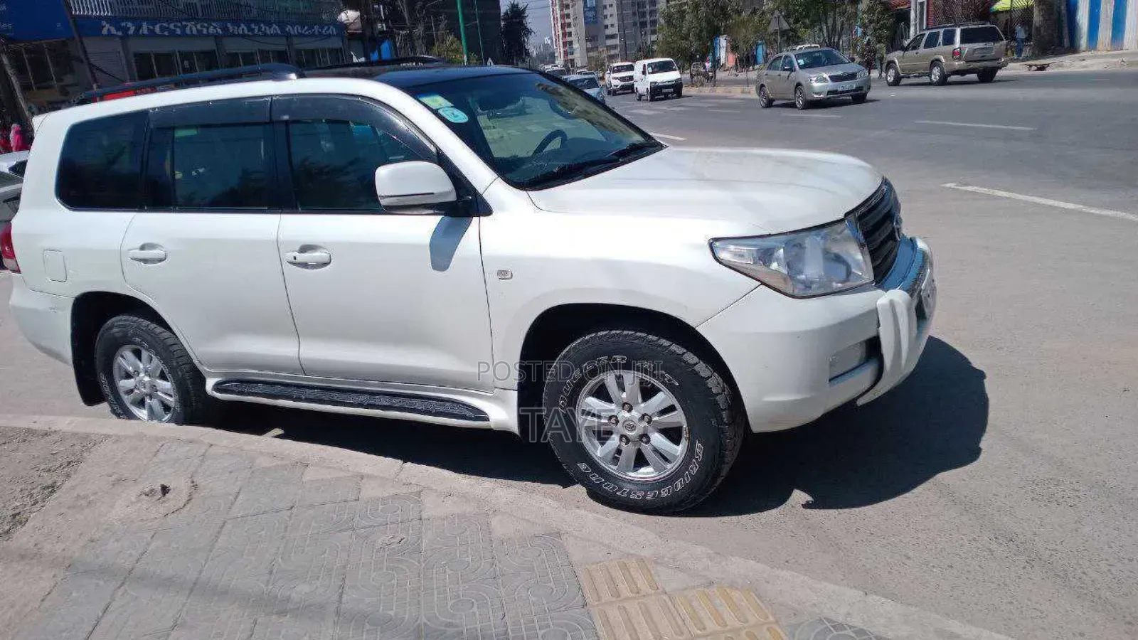 Toyota Land Cruiser 2008 White