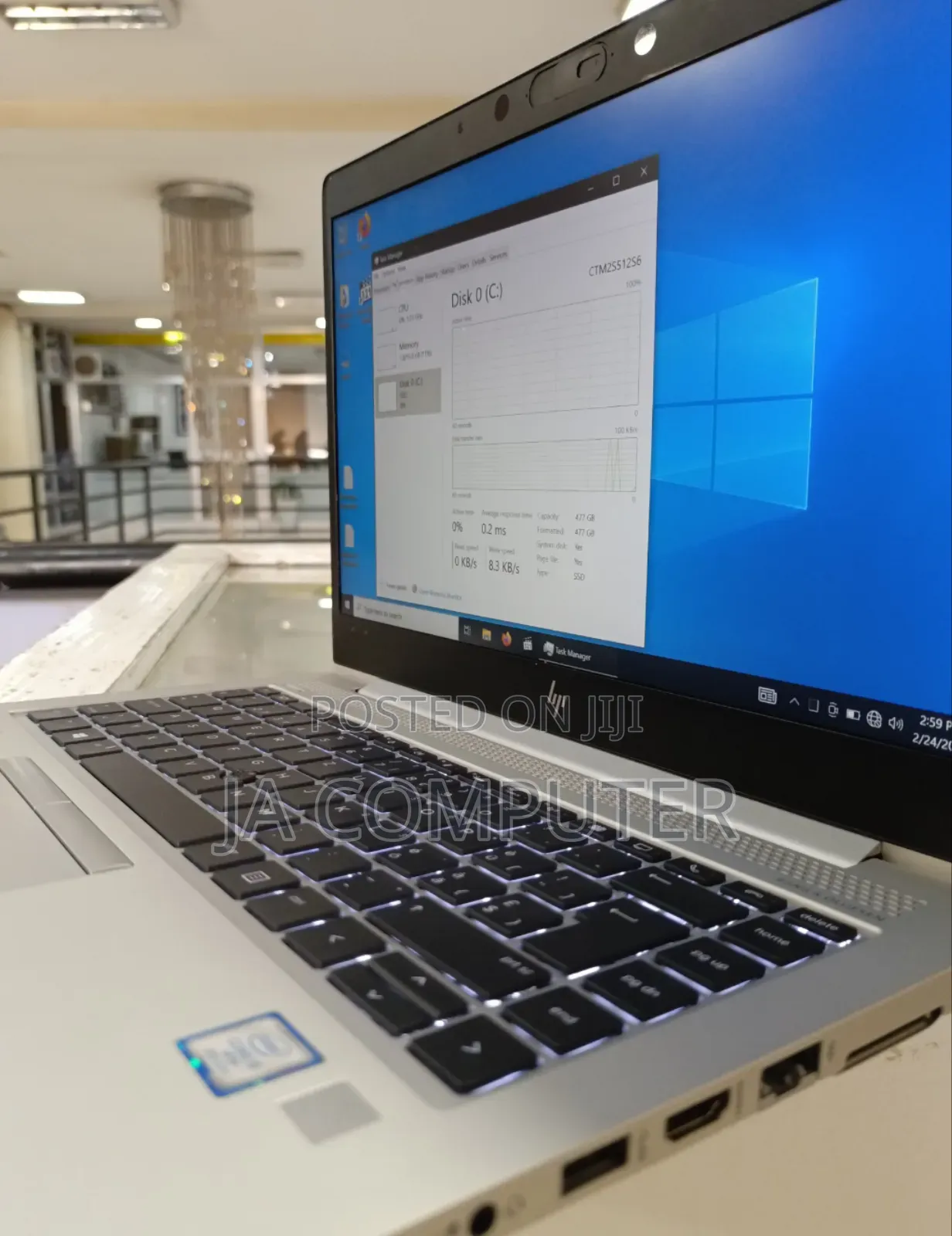 New Laptop HP EliteBook 840 G5 16GB Intel Core I5 SSD 512GB