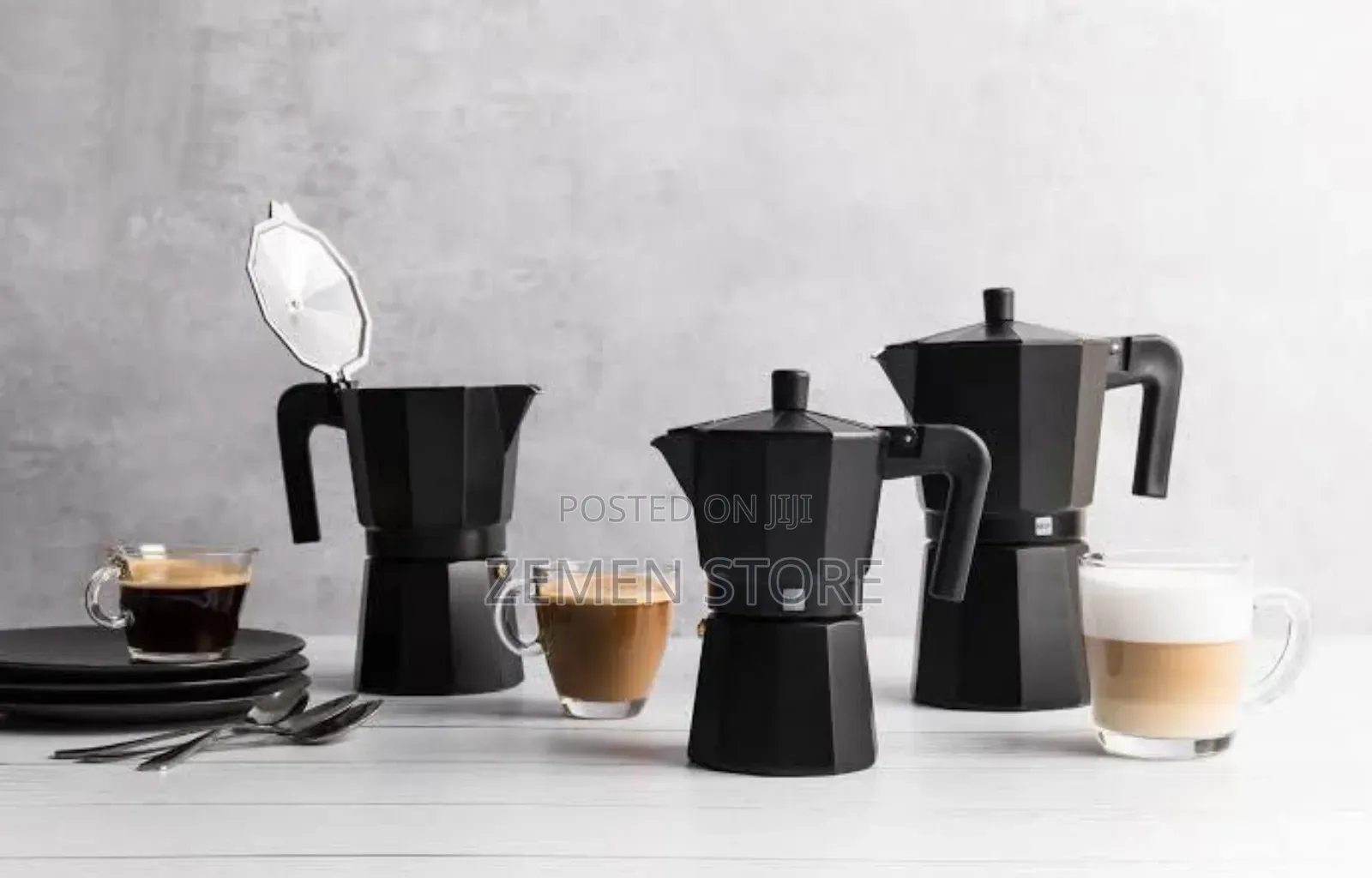 Coffee and Espresso Maker 12 ስኒ ያፈላል
