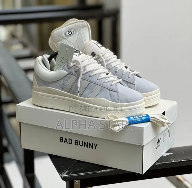 Adidas Campus X #Badbunny Shoes for Men's #Men for sale - Alpha Start   Price: ETB 5,500 on Jiji.com.et [Bole]