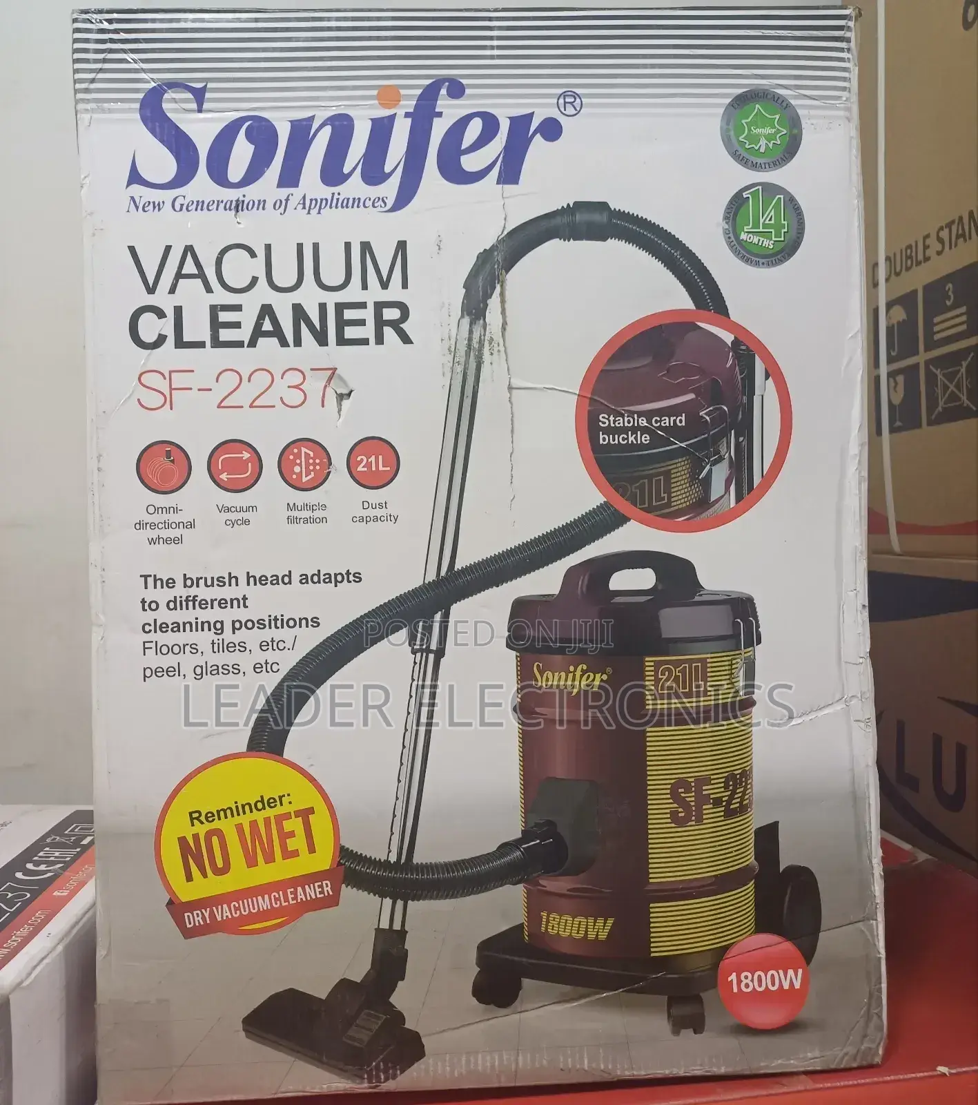 Sonifer Vacuum Cleaner 21 Liter