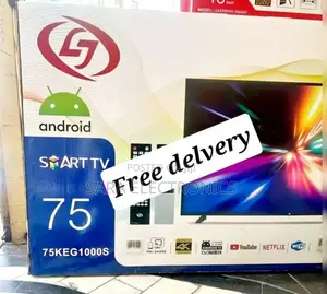 Lj 75" Smart Android Tv – 10-Year Warranty Price 95,500
