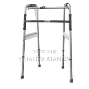 Photo - Medical Folding Walkers Aluminum Walking Frame Supports