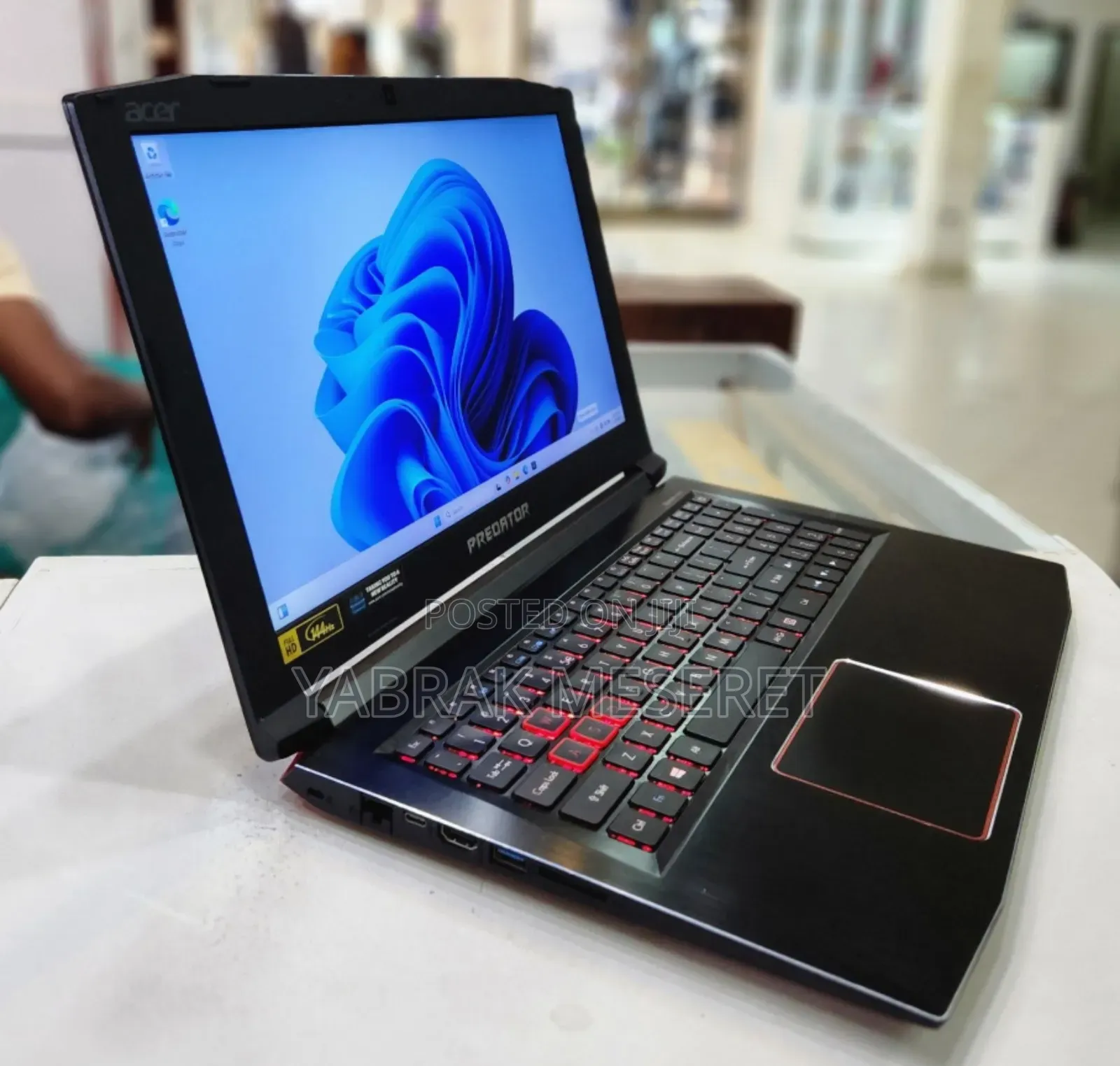 New Laptop Acer Predator 15 16GB Intel Core I7 HDD+SSD 1T