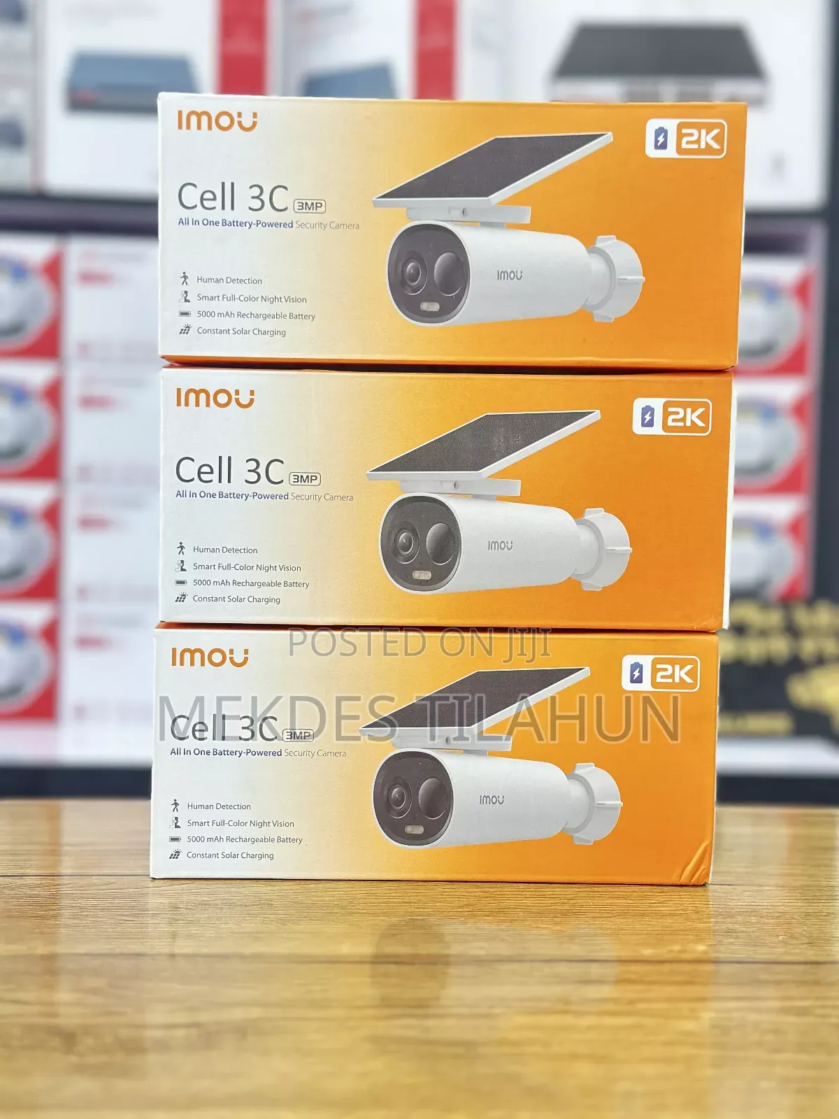 Imou Cell 3c With Solar Pannel and Battery Camera