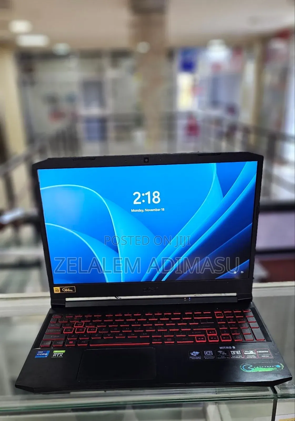 New Laptop Acer Nitro 5 16GB Intel Core I7 SSD 512GB