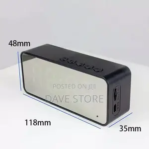 Portable Wireless Clock Speaker