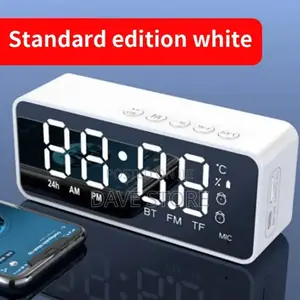 Portable Wireless Clock Speaker