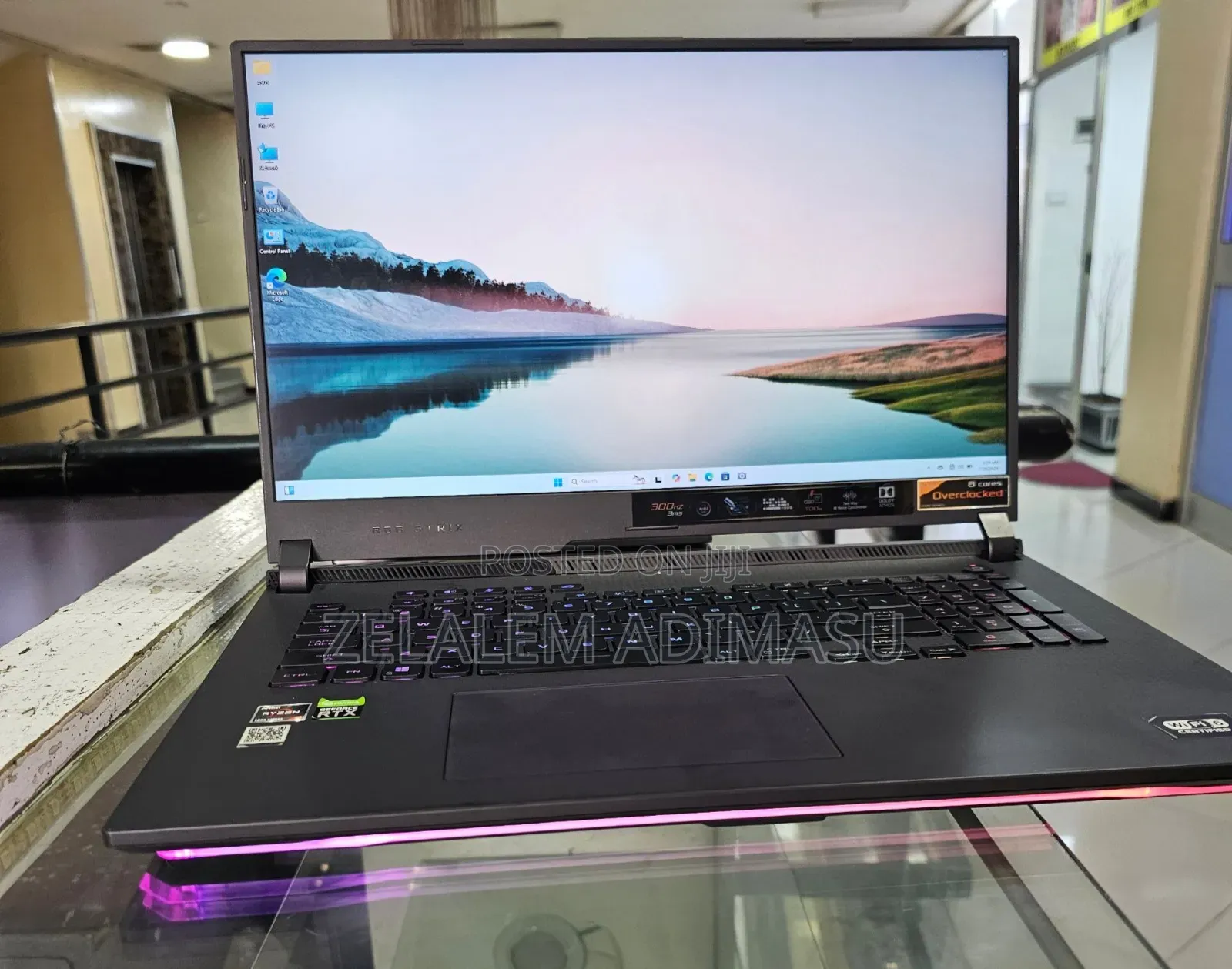 New Laptop Asus ROG Strix G15 16GB AMD Ryzen 9 SSD 1T