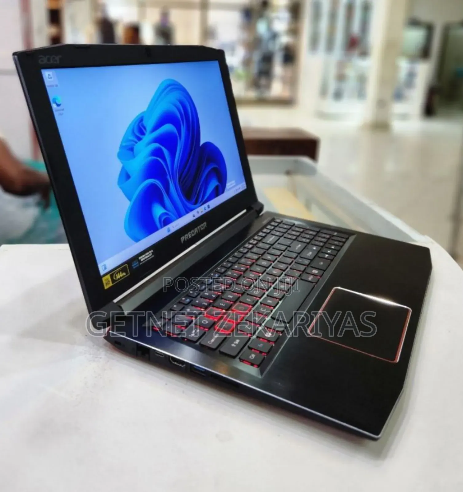 New Laptop Acer Predator 15 16GB Intel Core I7 HDD+SSD 256GB