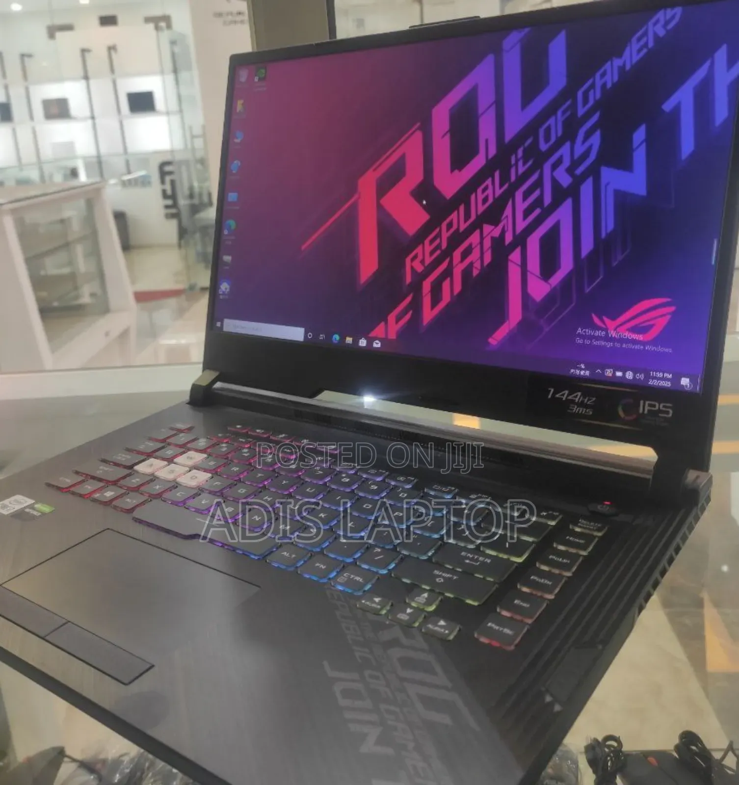 New Laptop Asus ROG Strix G15 16GB Intel Core I7 SSD 512GB