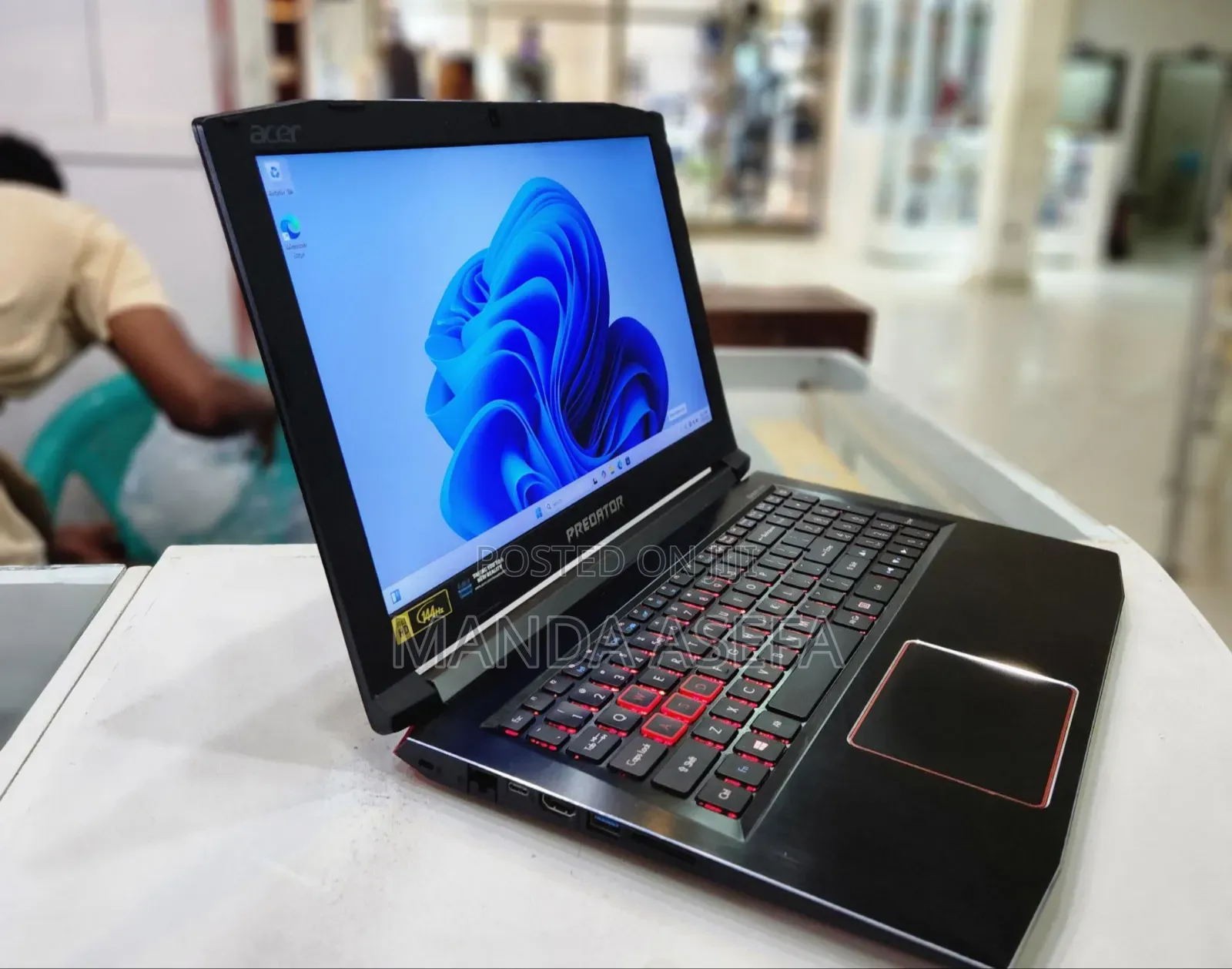 New Laptop Acer Predator Helios 300 16GB Intel Core I7 HDD+SSD 1T