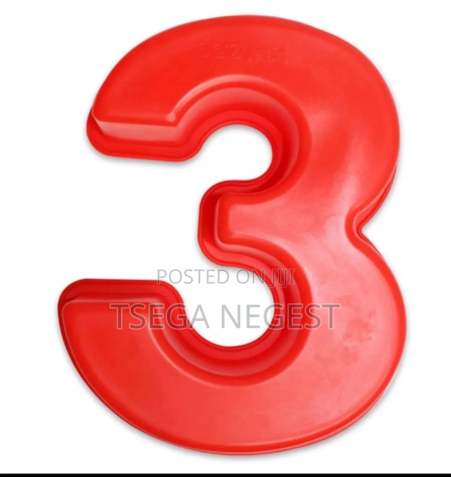 Birthday Number Moulds