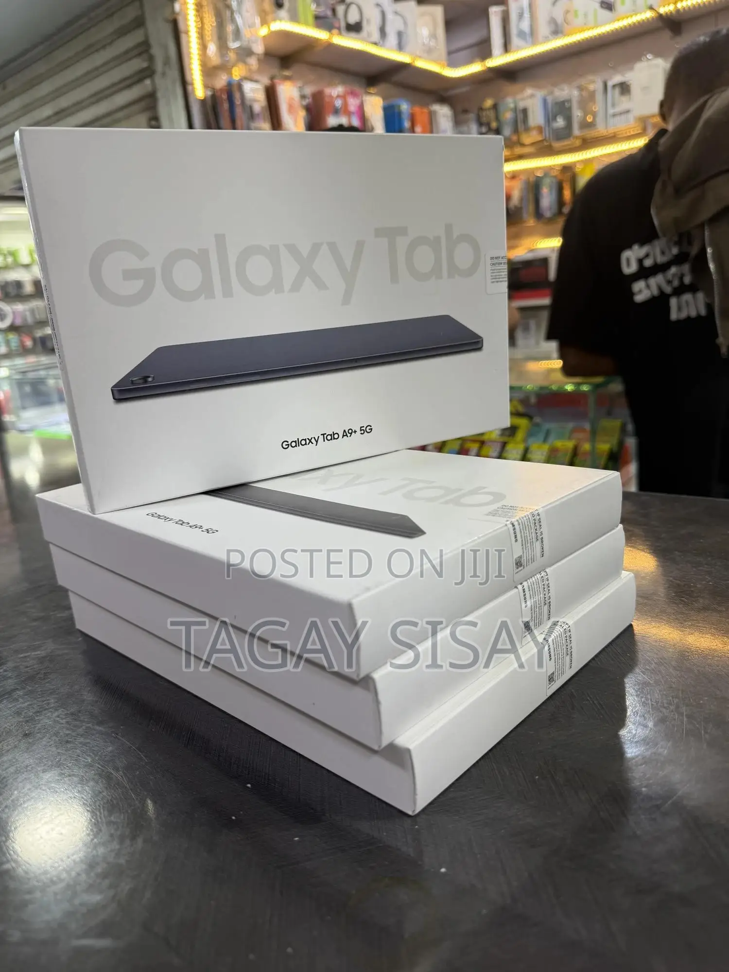 New Samsung Galaxy Tab A9+ 128 GB Black