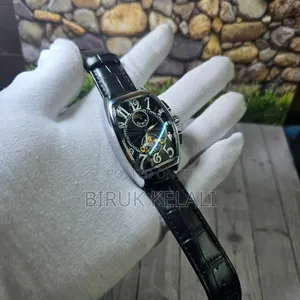 Sewore Leather Automatic Watch for Men's