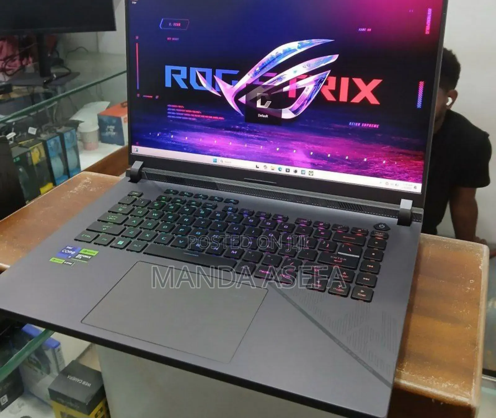 New Laptop Asus ROG Strix G16 G614 32GB Intel Core I9 SSD 1T
