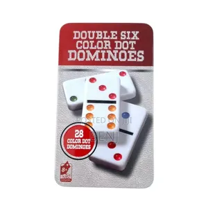 Double Six Color Dot Dominoes | Family Game Time | Relaxing