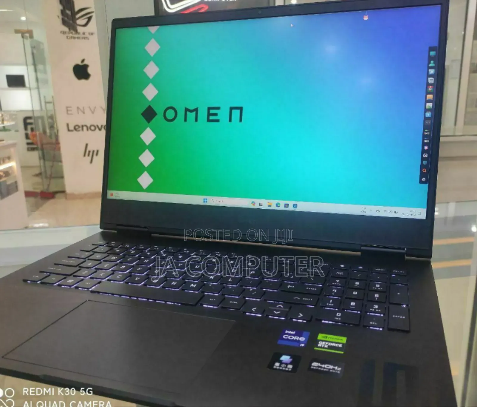 New Laptop HP Omen 16 16GB Intel Core I9 SSD 1T