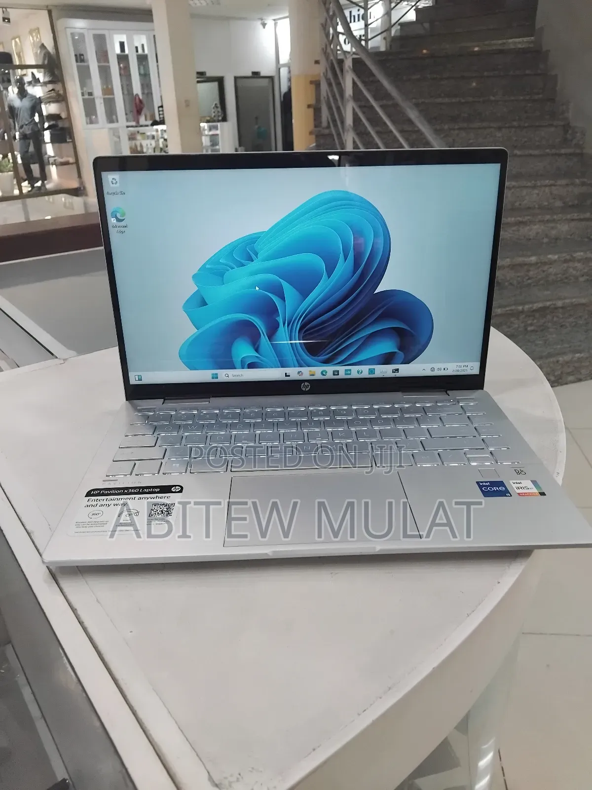 New Laptop HP Pavilion X360 14 8GB Intel Core I5 SSD 512GB