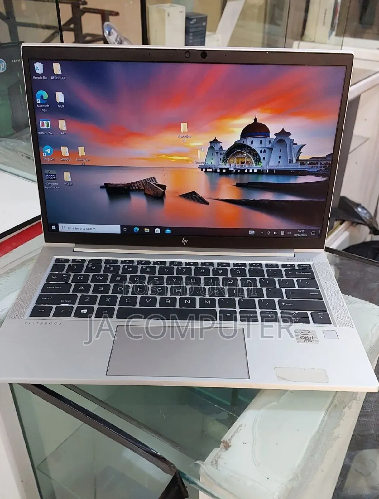 New Laptop HP EliteBook 830 G7 16GB Intel Core I7 SSD 512GB