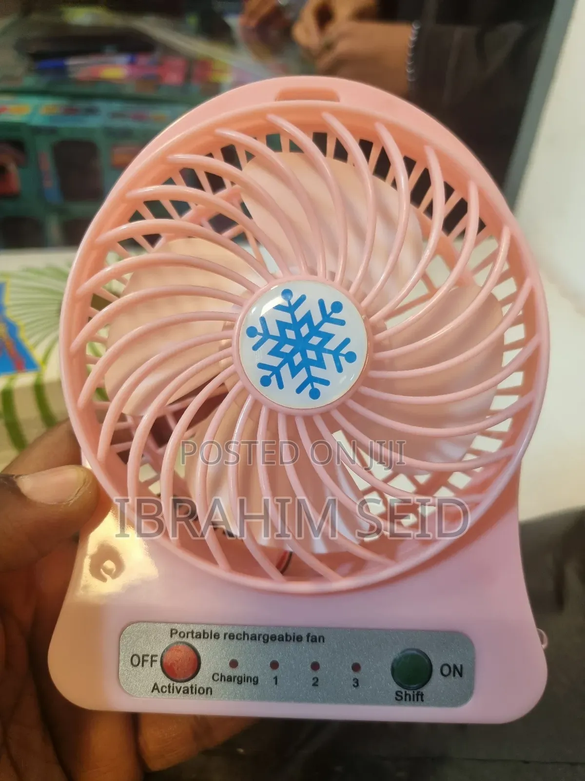 Usb Desk Fan *Quiet Small Portable Fan * 3 Speed Adjustable