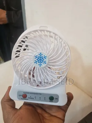 Usb Desk Fan *Quiet Small Portable Fan * 3 Speed Adjustable