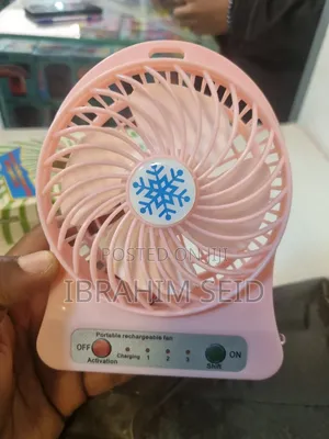 Usb Desk Fan *Quiet Small Portable Fan * 3 Speed Adjustable