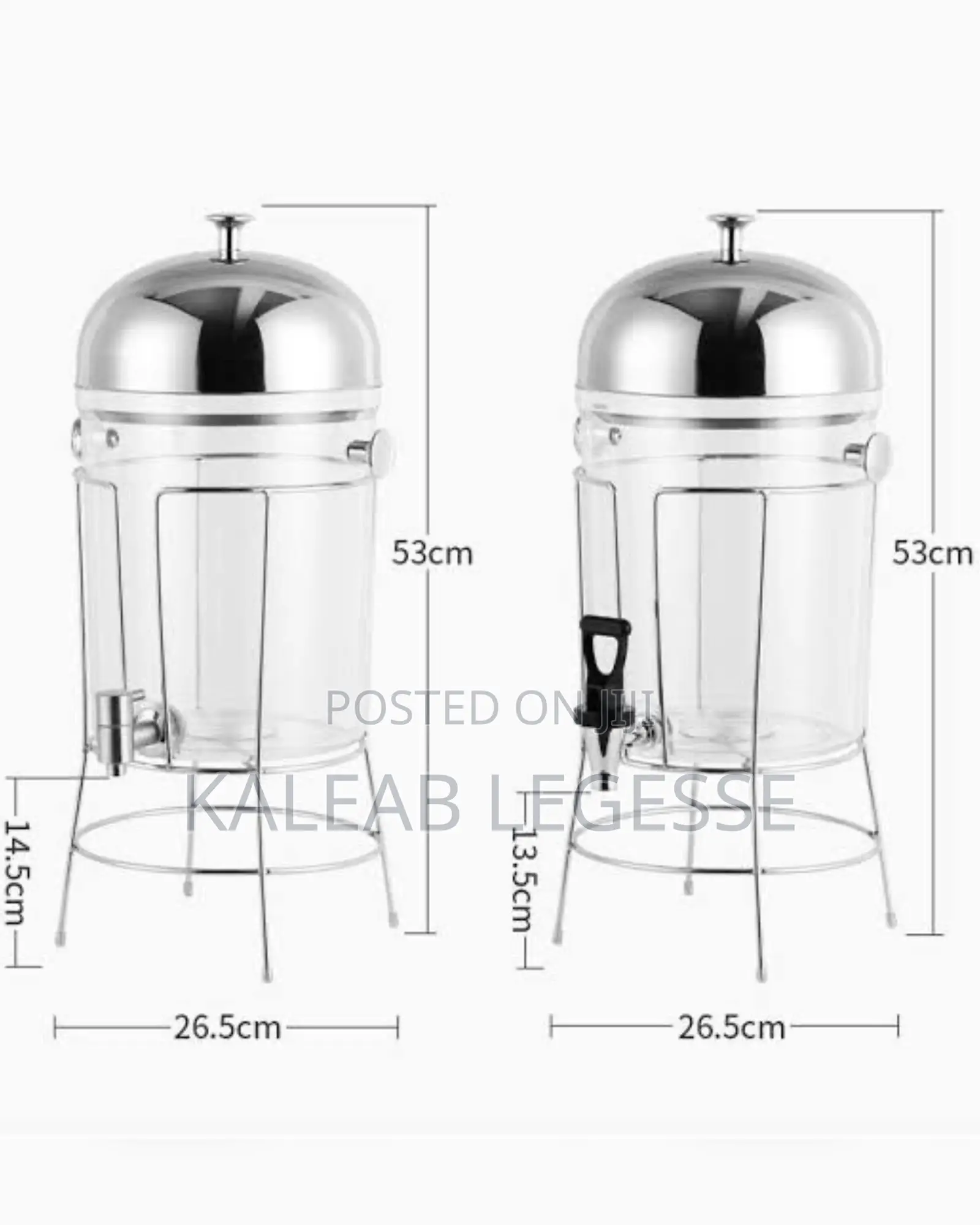  8l Dispenser Jar With Stand 