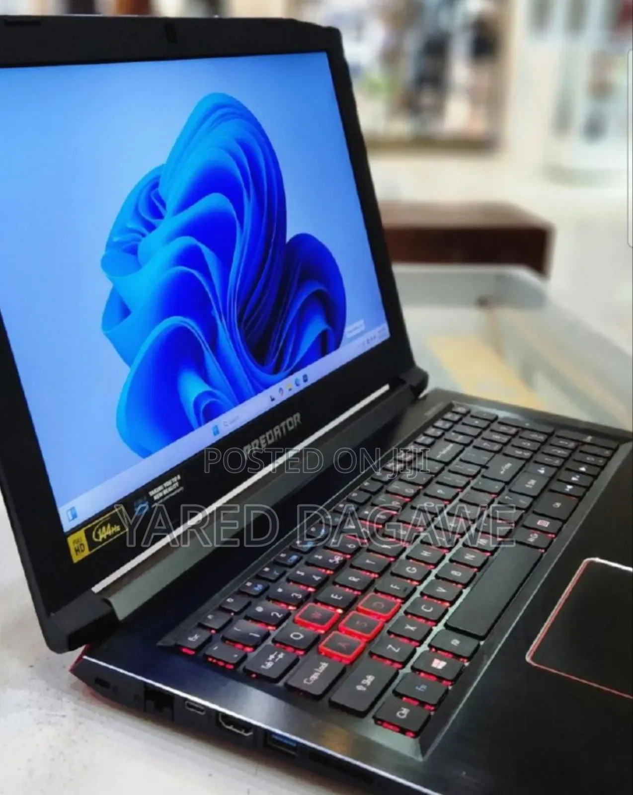 New Laptop Acer Predator Helios 300 16GB Intel Core I7 HDD+SSD 1T