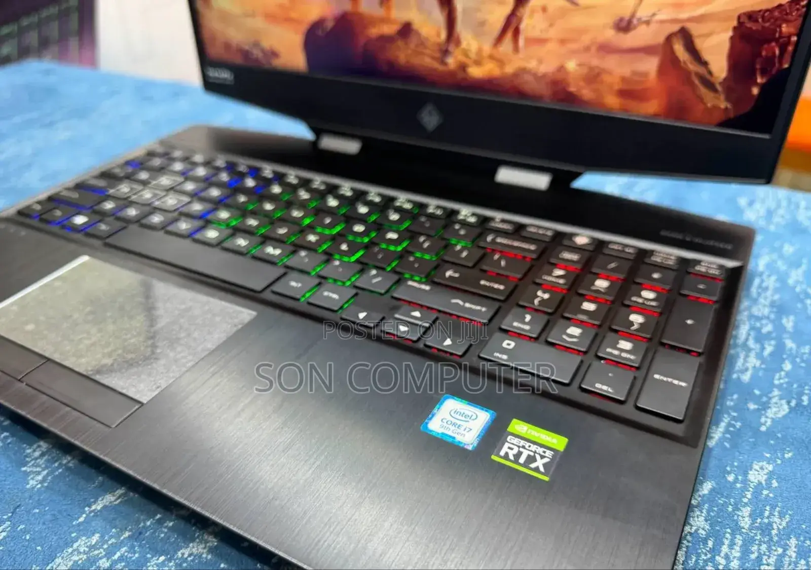 New Laptop HP Omen 15-Dh002nr 16GB Intel Core I7 SSD 512GB