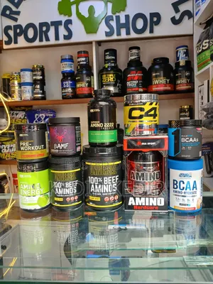 Photo - Pre-Workout and Amino Supplements