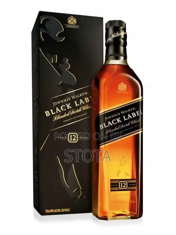 Black Label Johnnie Walker Whisky 1l